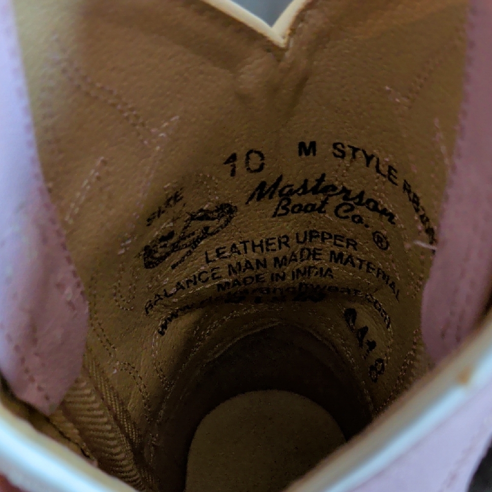 Pink Western Cowgirl Boots - Picture 5 of 6